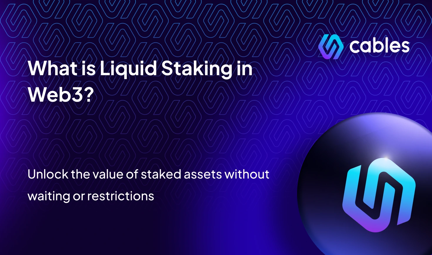 What is Liquid Staking in Web3