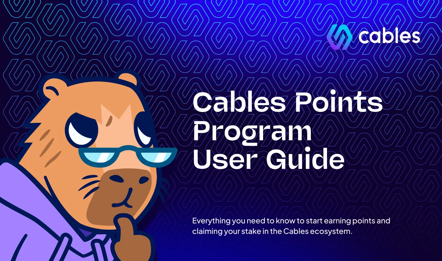 Cables Points Program Guide